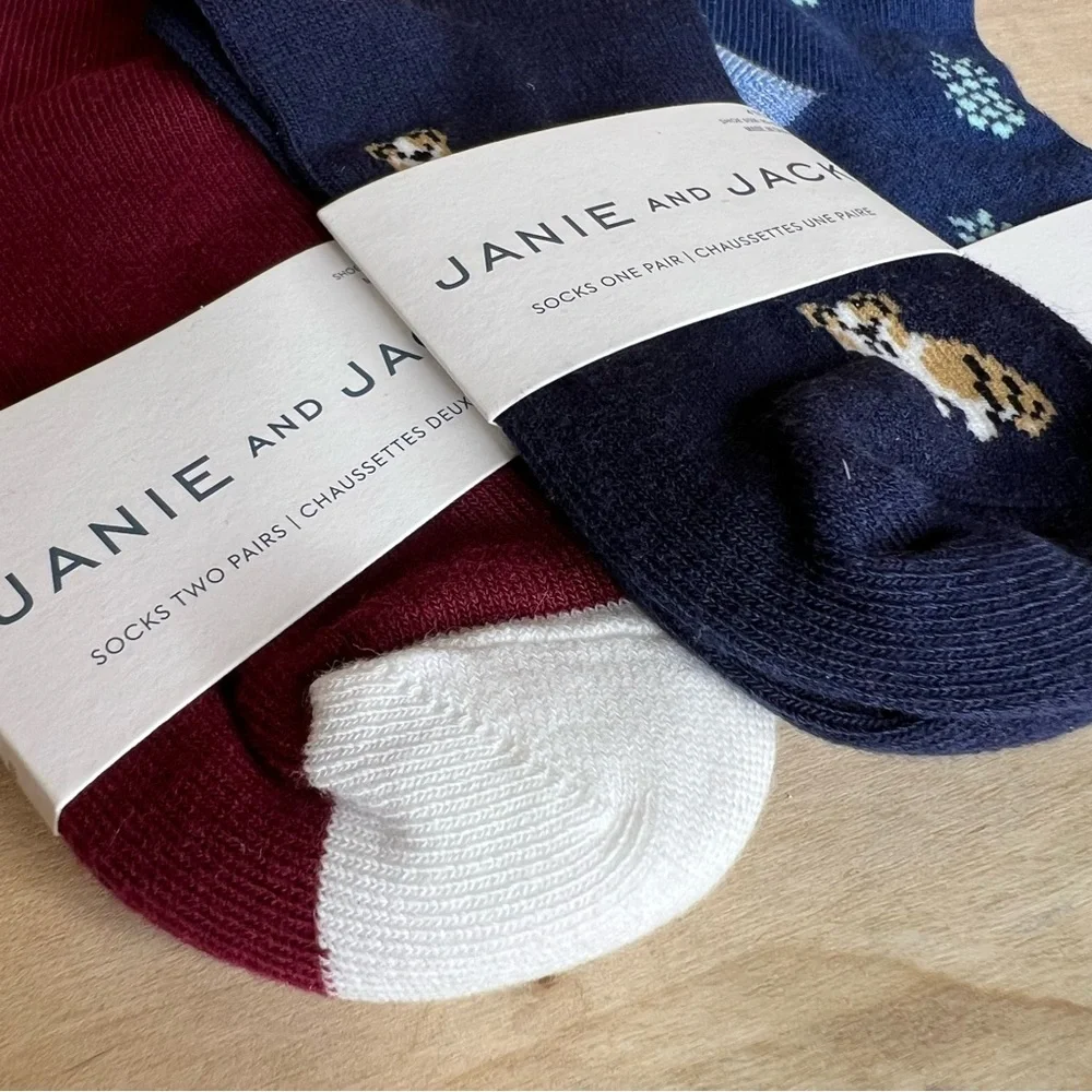 Janie and Jack 3 Pack Sock Bundle